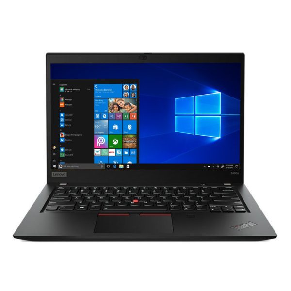 لپتاپ استوک کارکرده Lenovo thinkpad t490s core i5 8th ram 8gb ssd 256gb 14 inch