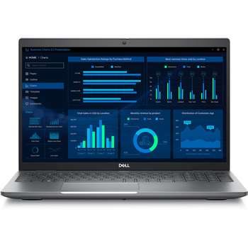 لپتاپ استوک کارکرده Dell precision 3581 core i7 13th ram 16gb ssd 512gb 6gb 15.6 inch