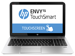 لپتاپ استوک کارکرده Hp envy 15-j150us core i7 4th ram 8gb ssd 256gb 15.6inch touch