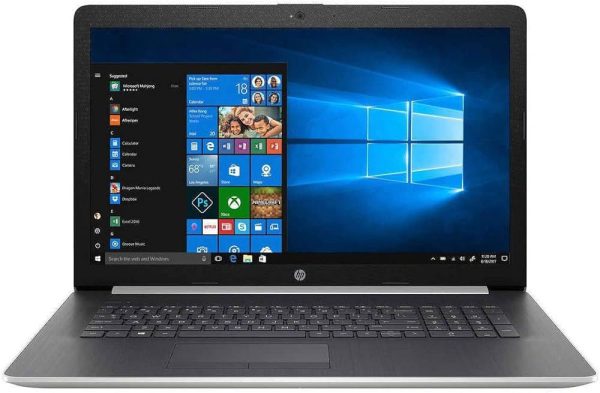 لپتاپ استوک کارکرده Hp notebook 17-by0053cl core i3 8th ram 8gb ssd 256gb 17inch touch