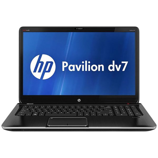 لپتاپ استوک کارکرده Hp pavilion dv7t-7000 core i7 3th ram 8gb ssd 256gb 17inch