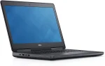 لپتاپ استوک کارکرده Dell precision 7510 core i7 6820hq ram 16gb ssd 256gb + hdd 500gb vga nvidia quadro m2000 4gb 15.6inch
